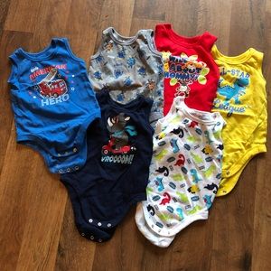 Baby boy tank top onesies! ☀️